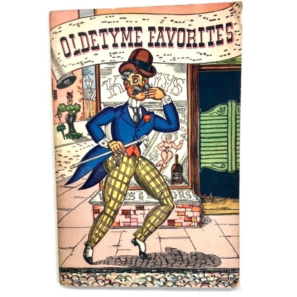 Oldetyme Favorites Vintage 1935 Cocktail Recipe And Song Book Three Feathers